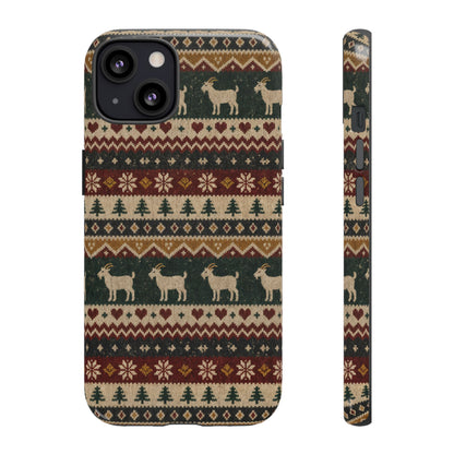 Fair Isle Goats Tough Case