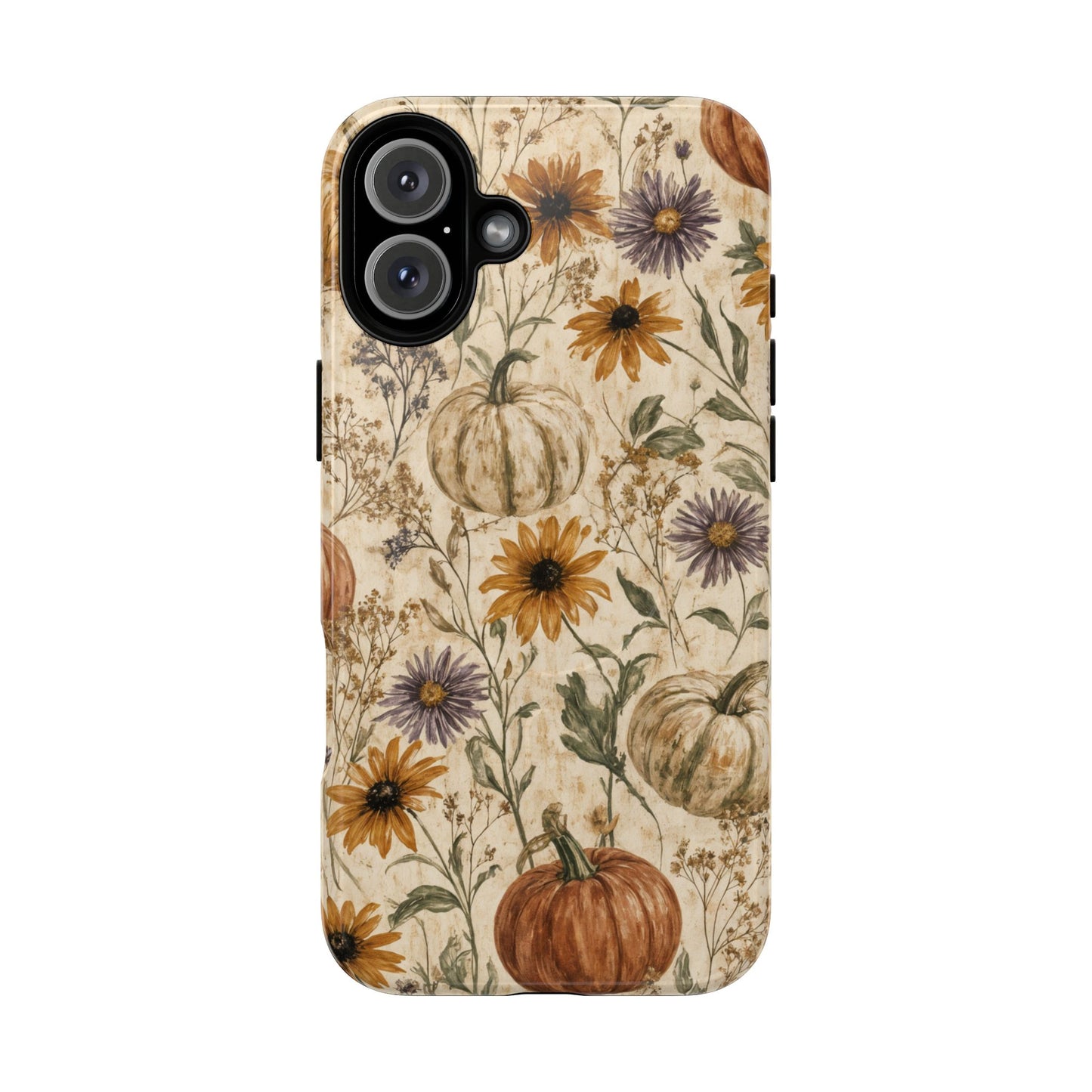 Pumpkin Wildflower Magnetic Case