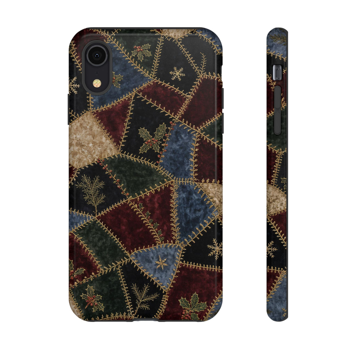 Winter Crazy Quilt Tough Case