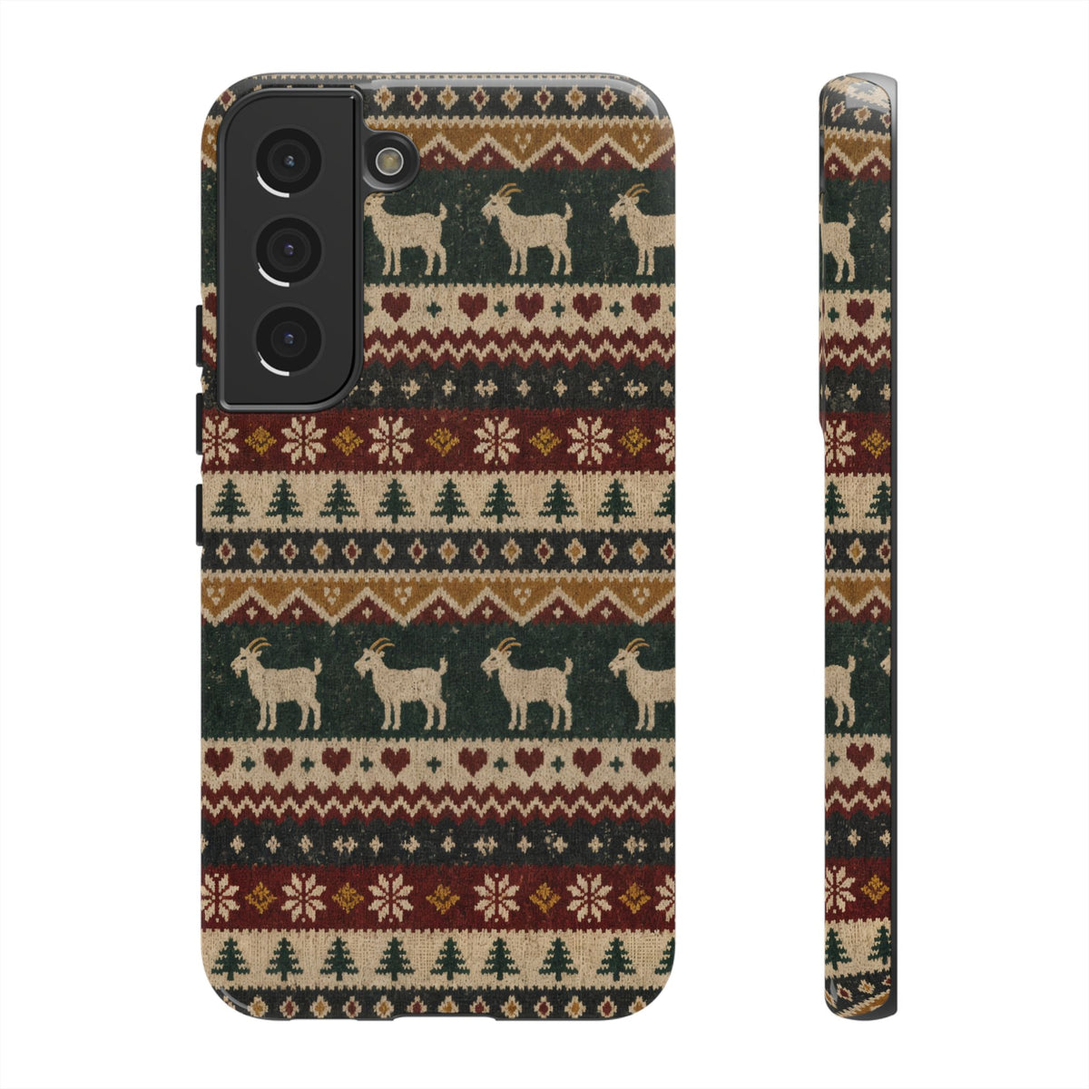 Fair Isle Goats Tough Case