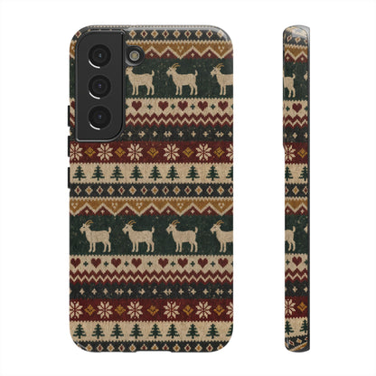 Fair Isle Goats Tough Case