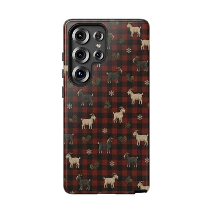 Buffalo Check Goats Tough Case