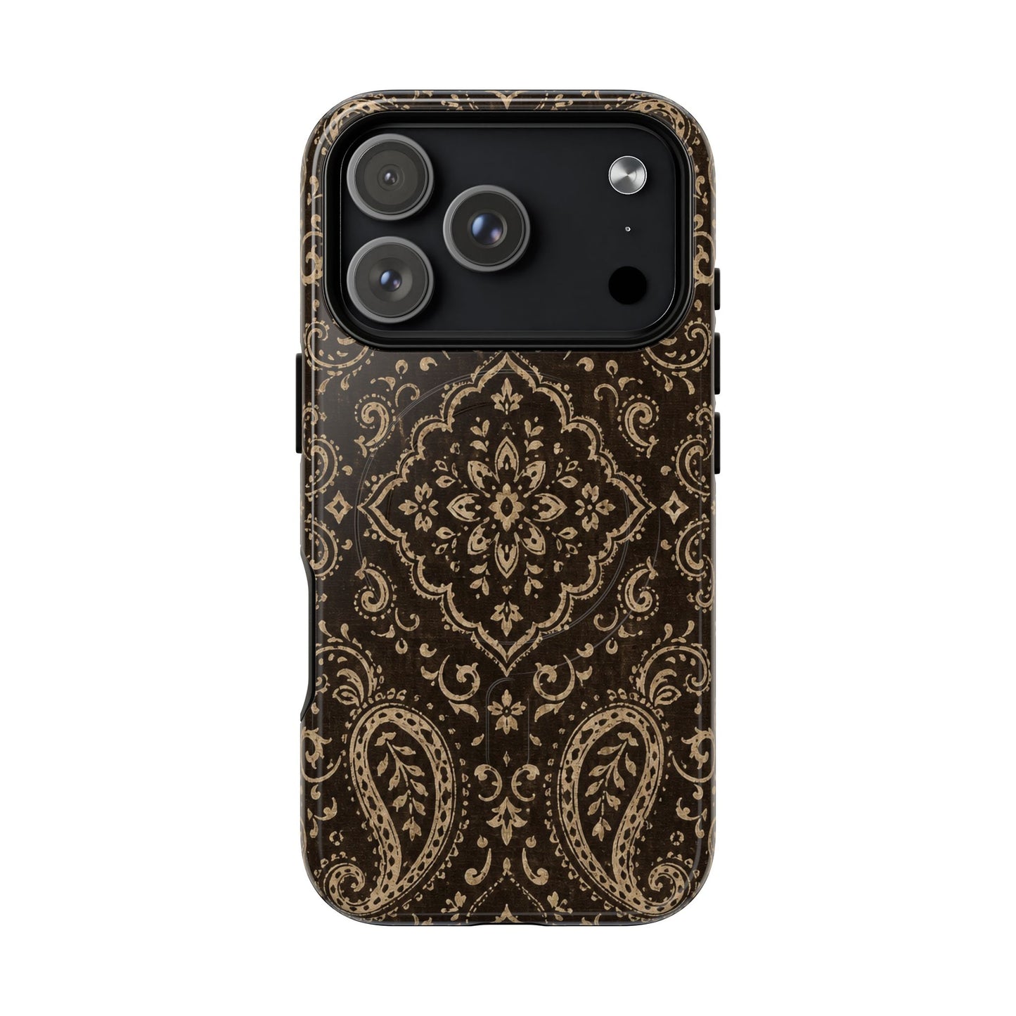 Chocolate Paisley Magnetic Case