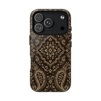 Chocolate Paisley Magnetic Case