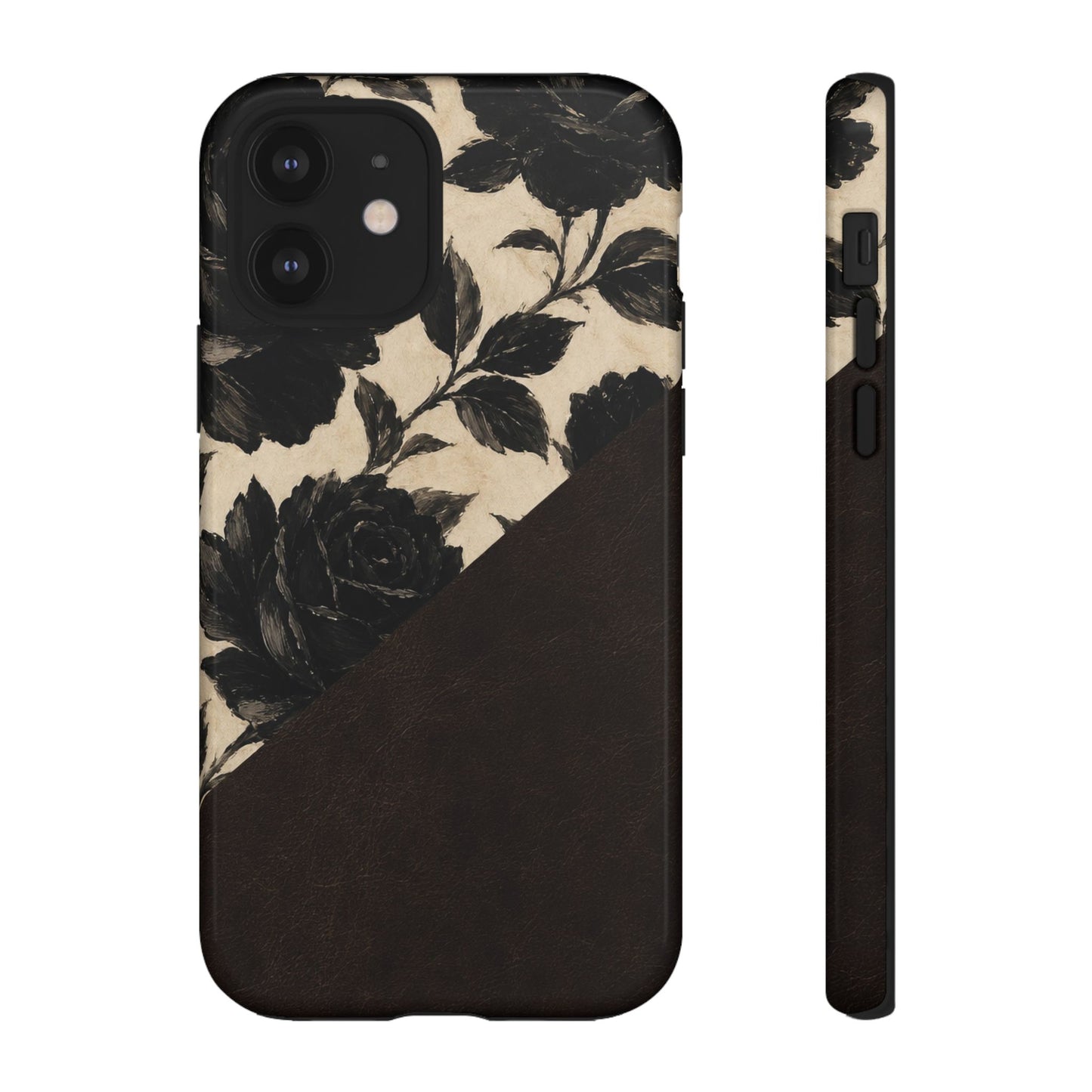 Rose Leather Tough Case