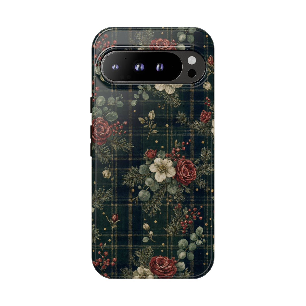 Tartan Roses Tough Case