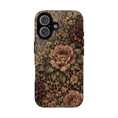 Leopard Bloom Magnetic Case