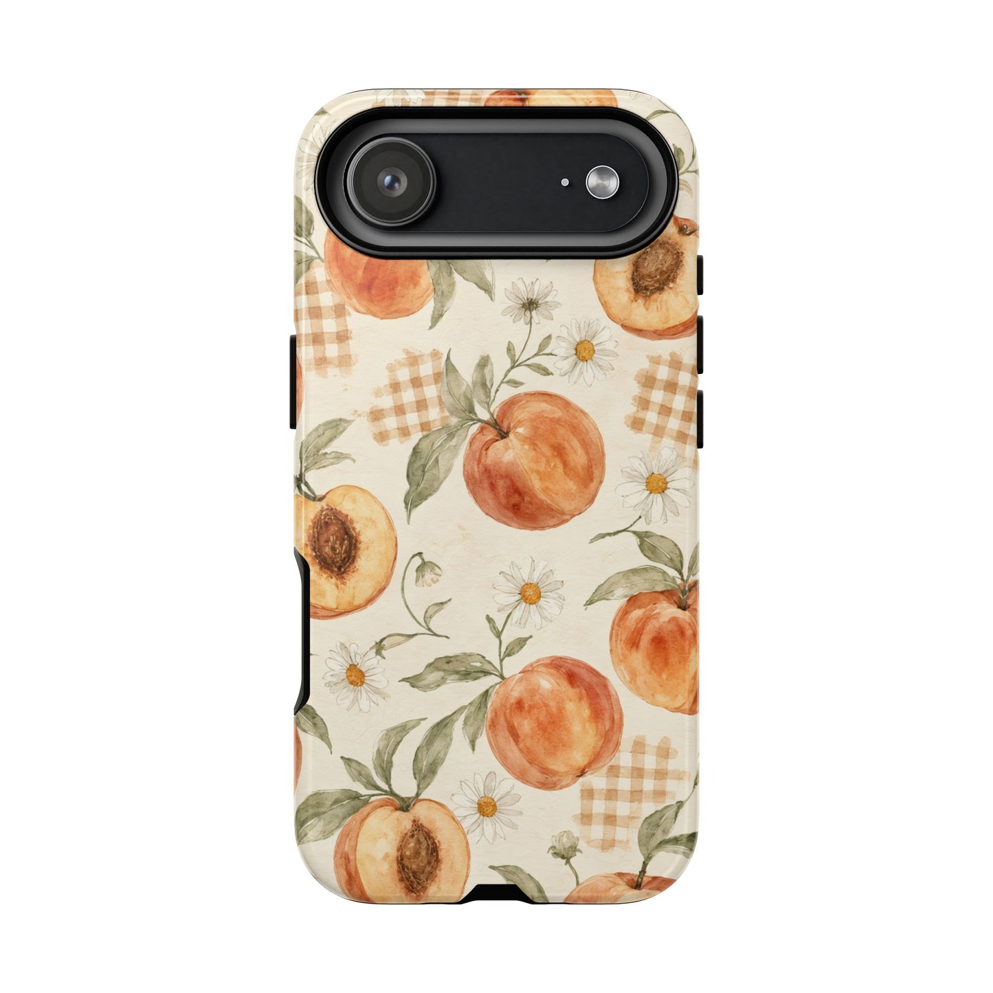 Peachy Gingham Tough Case