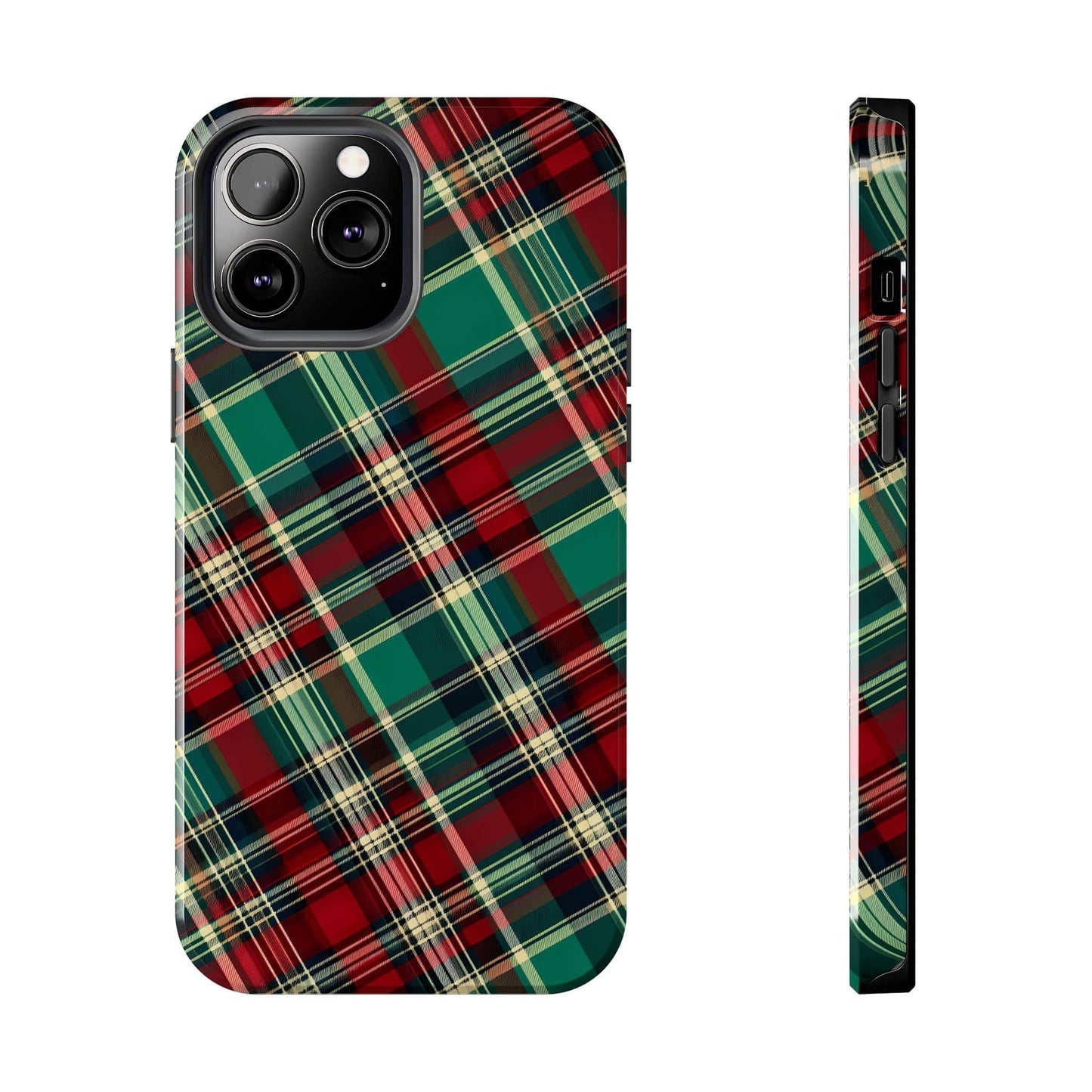 Country Christmas Plaid Phone Case