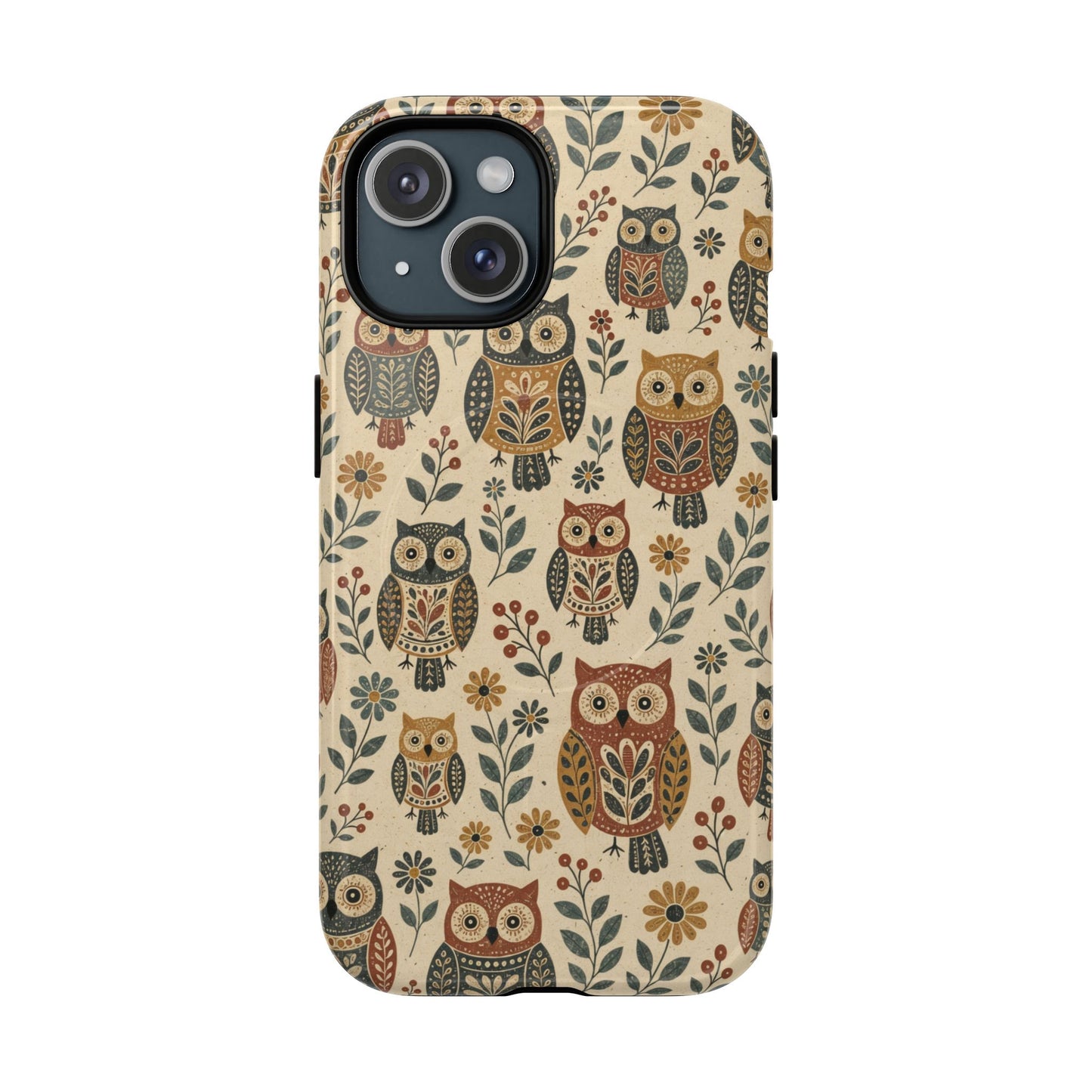 Folk Owls Magnetic Case