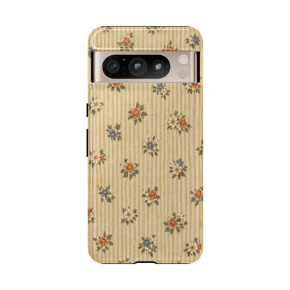 Striped Floral Tough Case