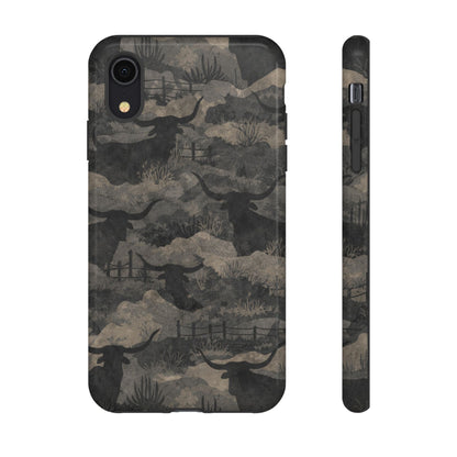 Camo Longhorns Tough Case