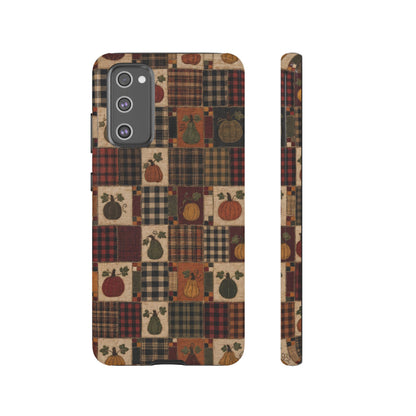 Plaid Pumpkin Tough Case