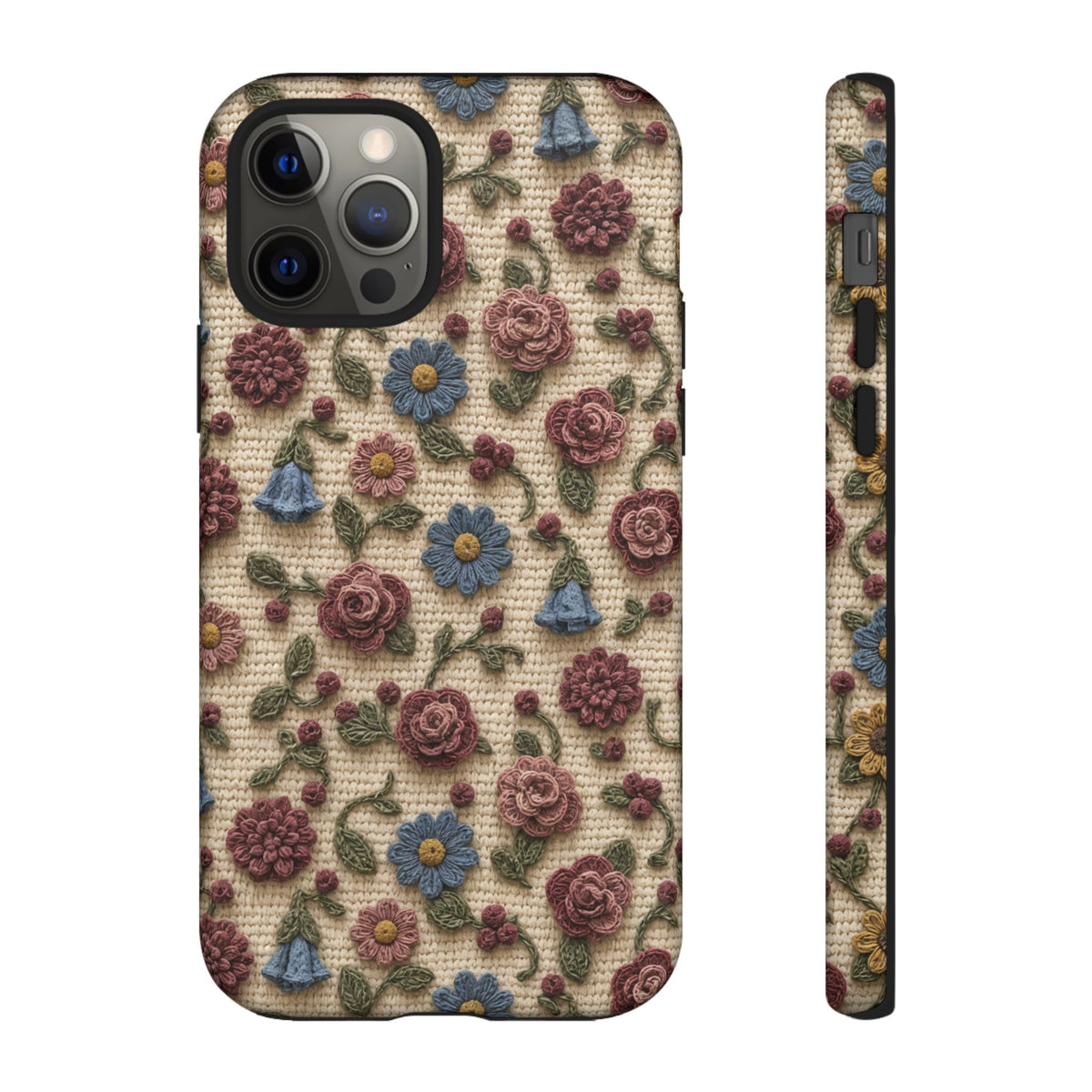 Crochet Flower Garden Tough Case