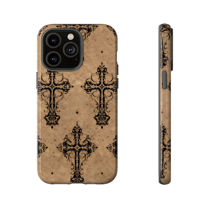 Western Gothic Crosses Tough Case