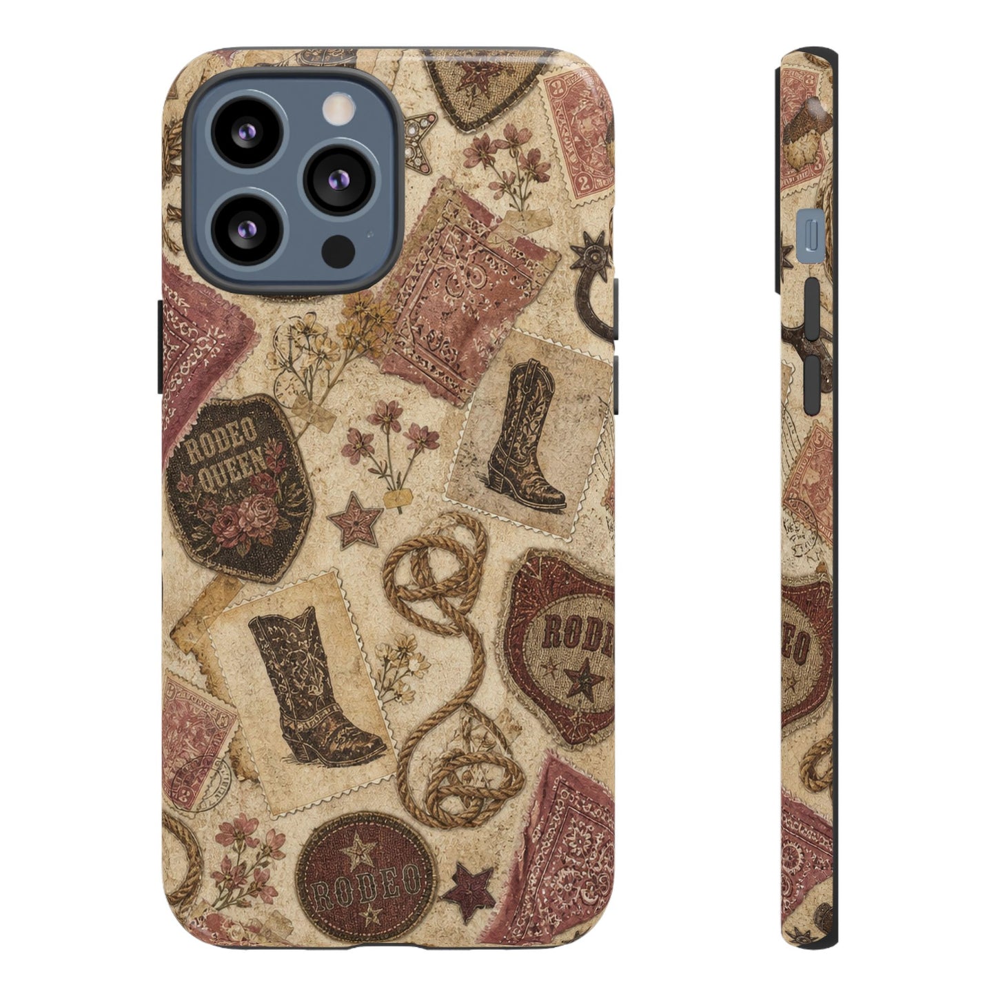 Cowgirl Collage Tough Case