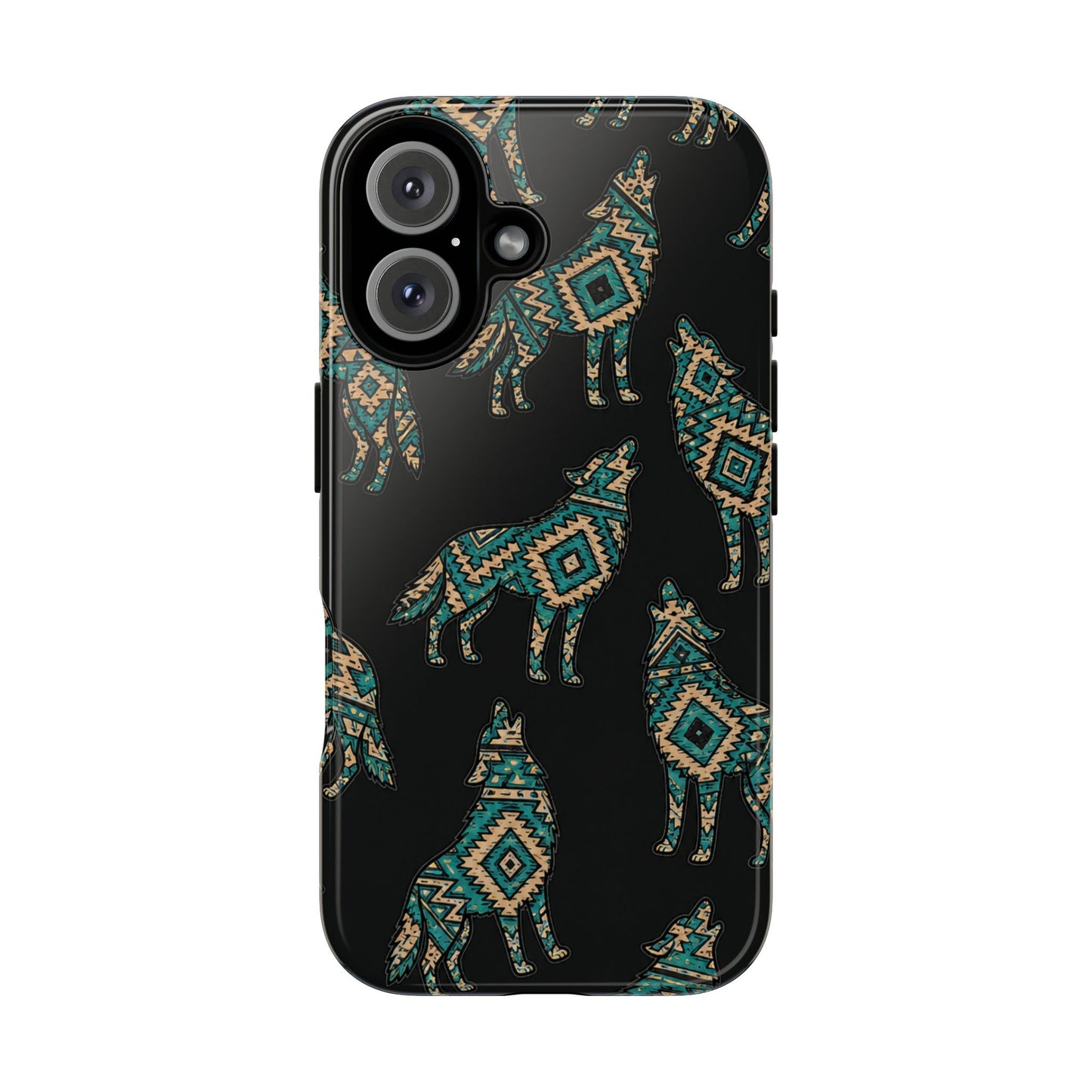 Turquoise Wolf Tough Case