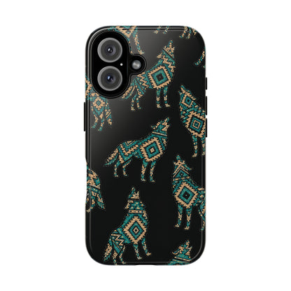 Turquoise Wolf Tough Case