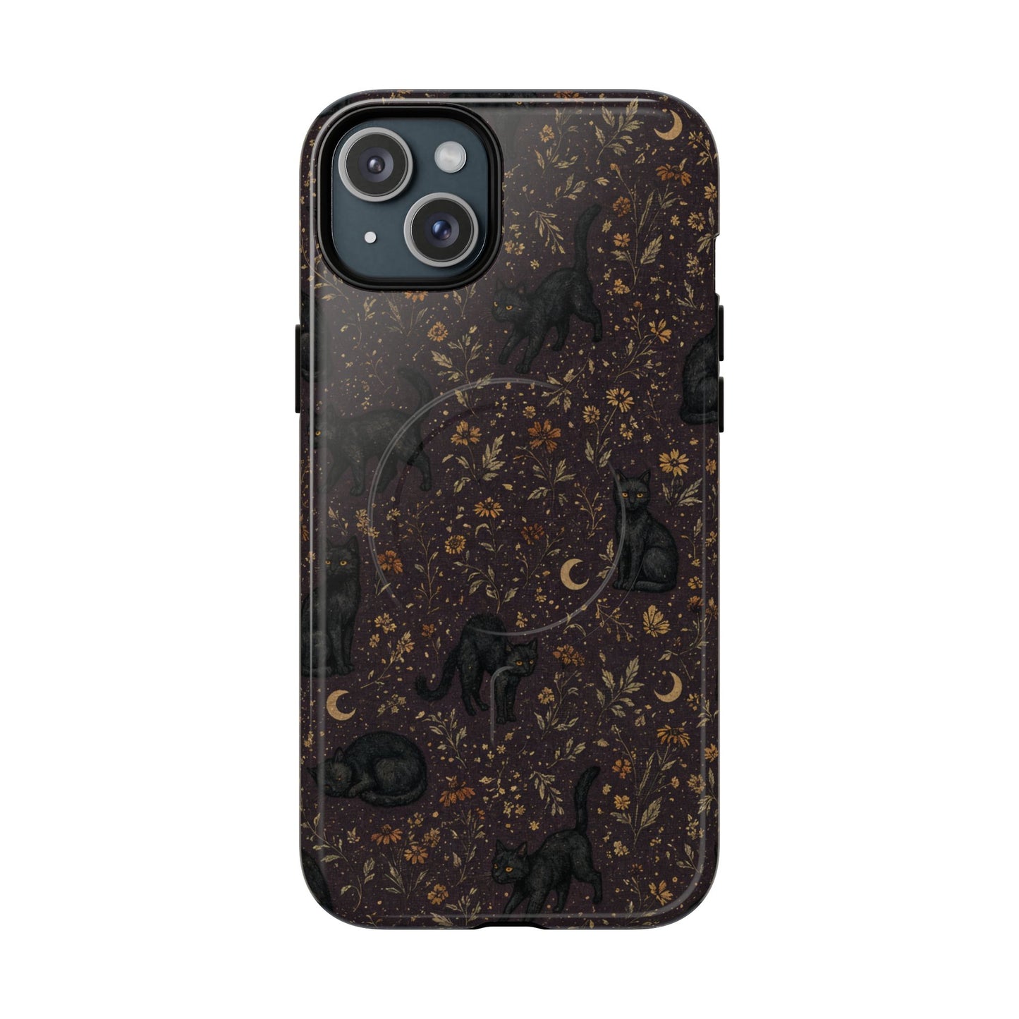 Prairie Black Cats Magnetic Case