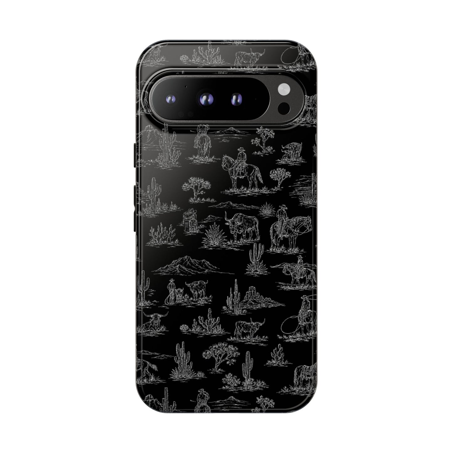 Midnight Toile Tough Case