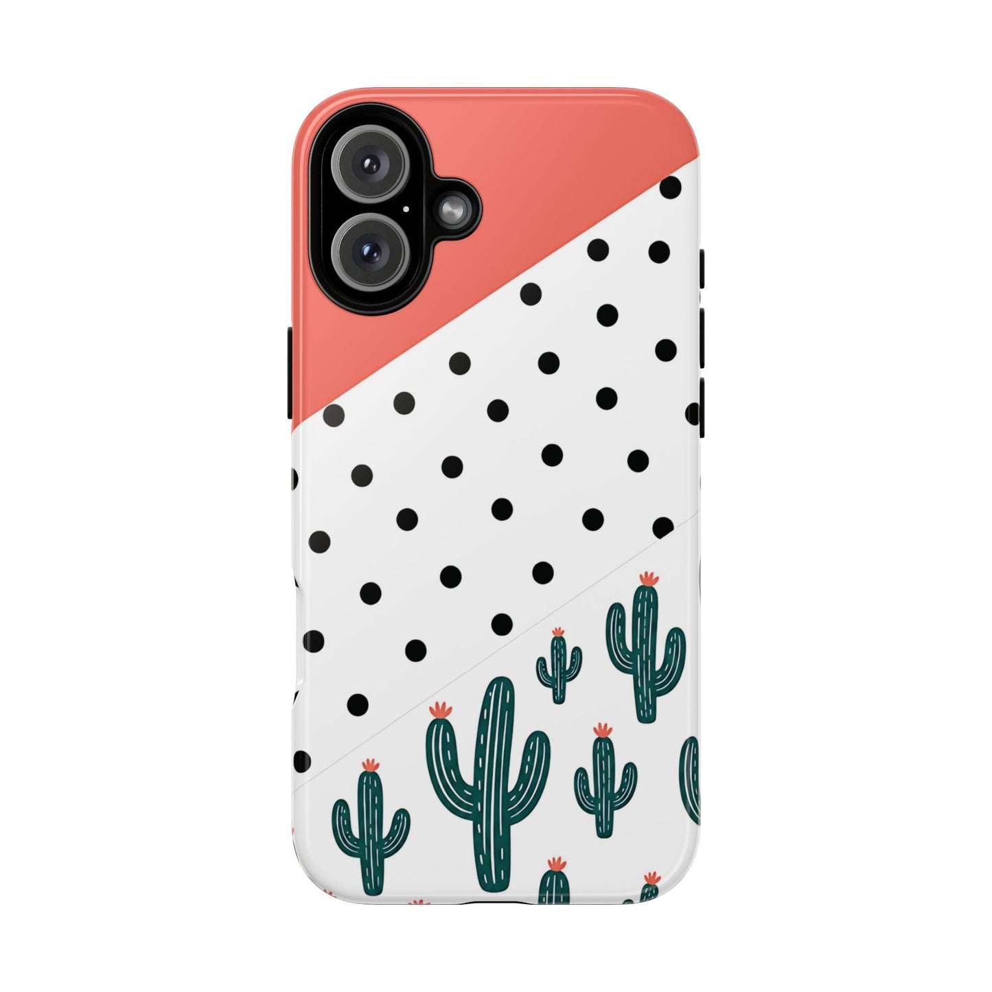 Polka Dot Cactus Tough Case
