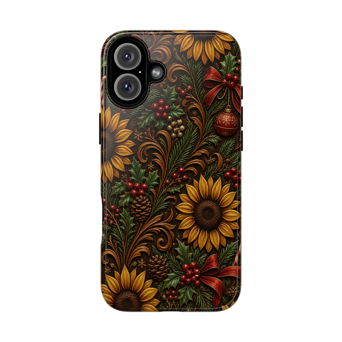 Christmas Sunflowers Tough Case