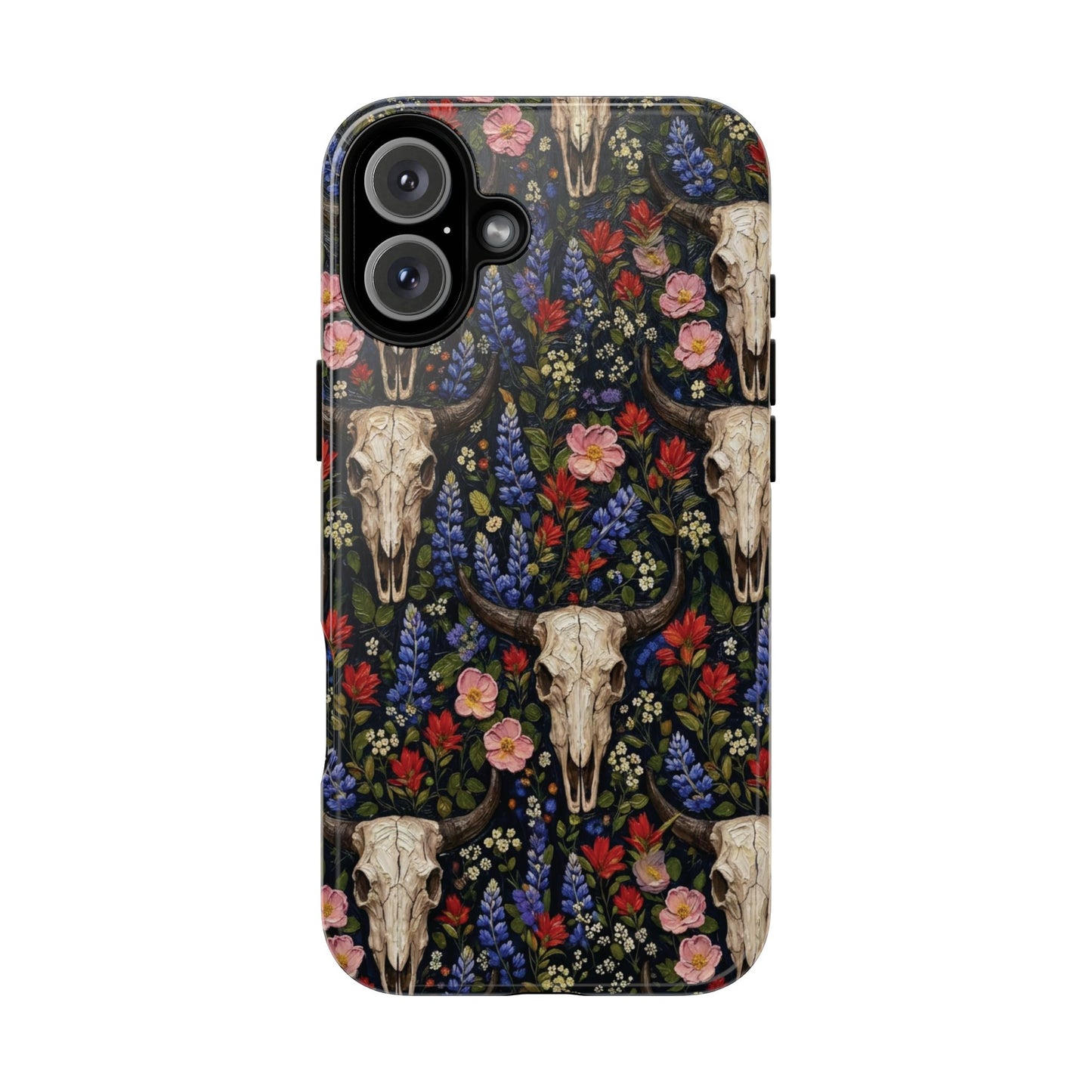 Floral Skull Tough Case