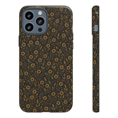 Moody Sunflowers Tough Case
