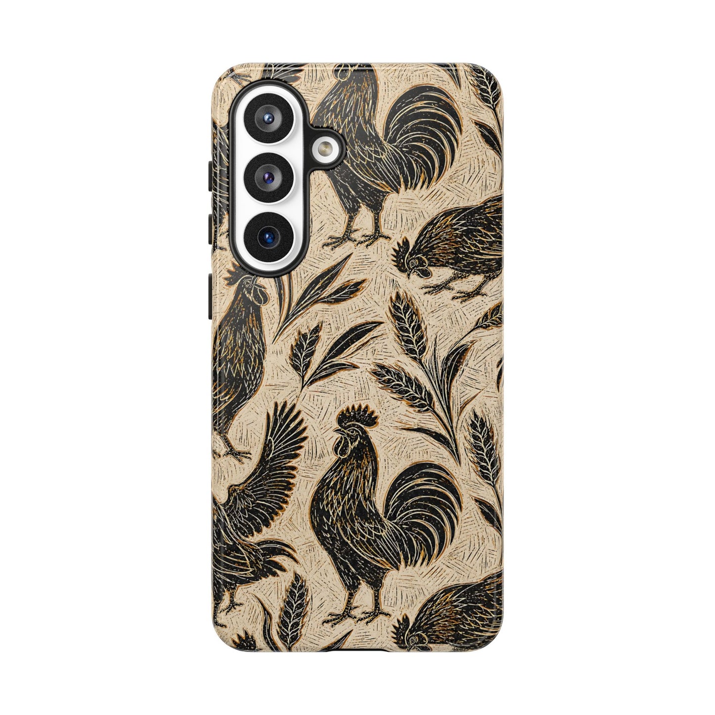 Carved Rooster Tough Case