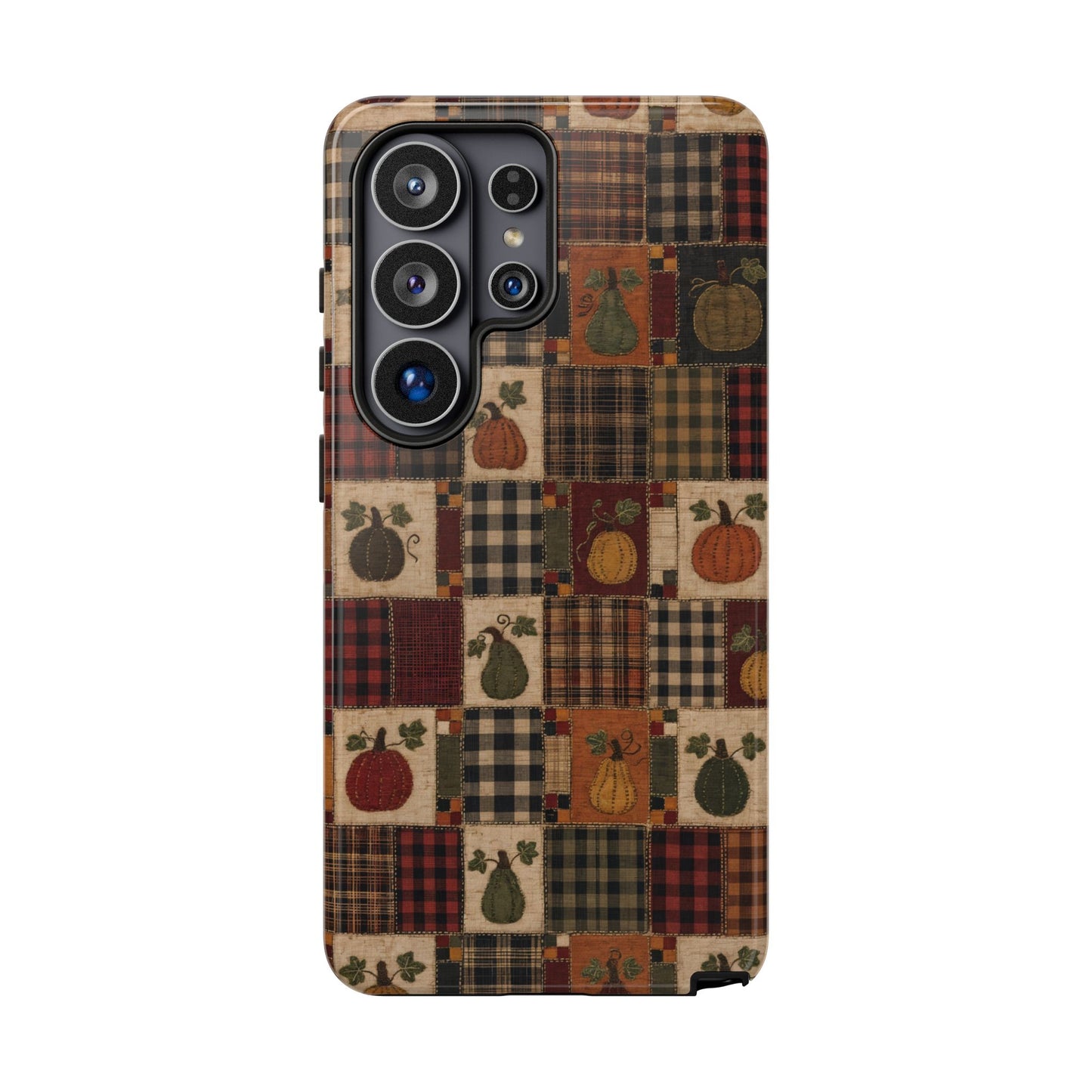Plaid Pumpkin Tough Case