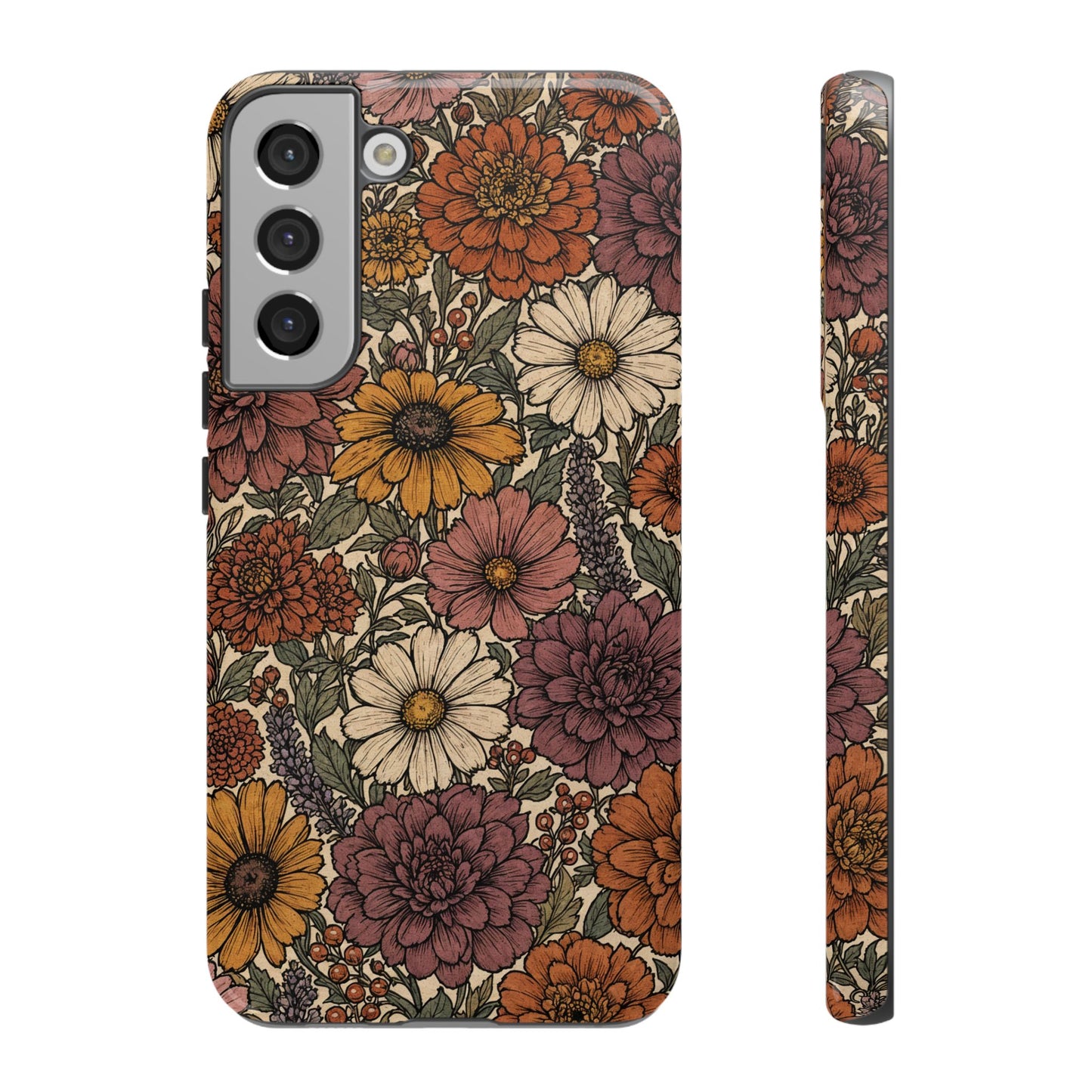 Inked Bouquet Tough Case
