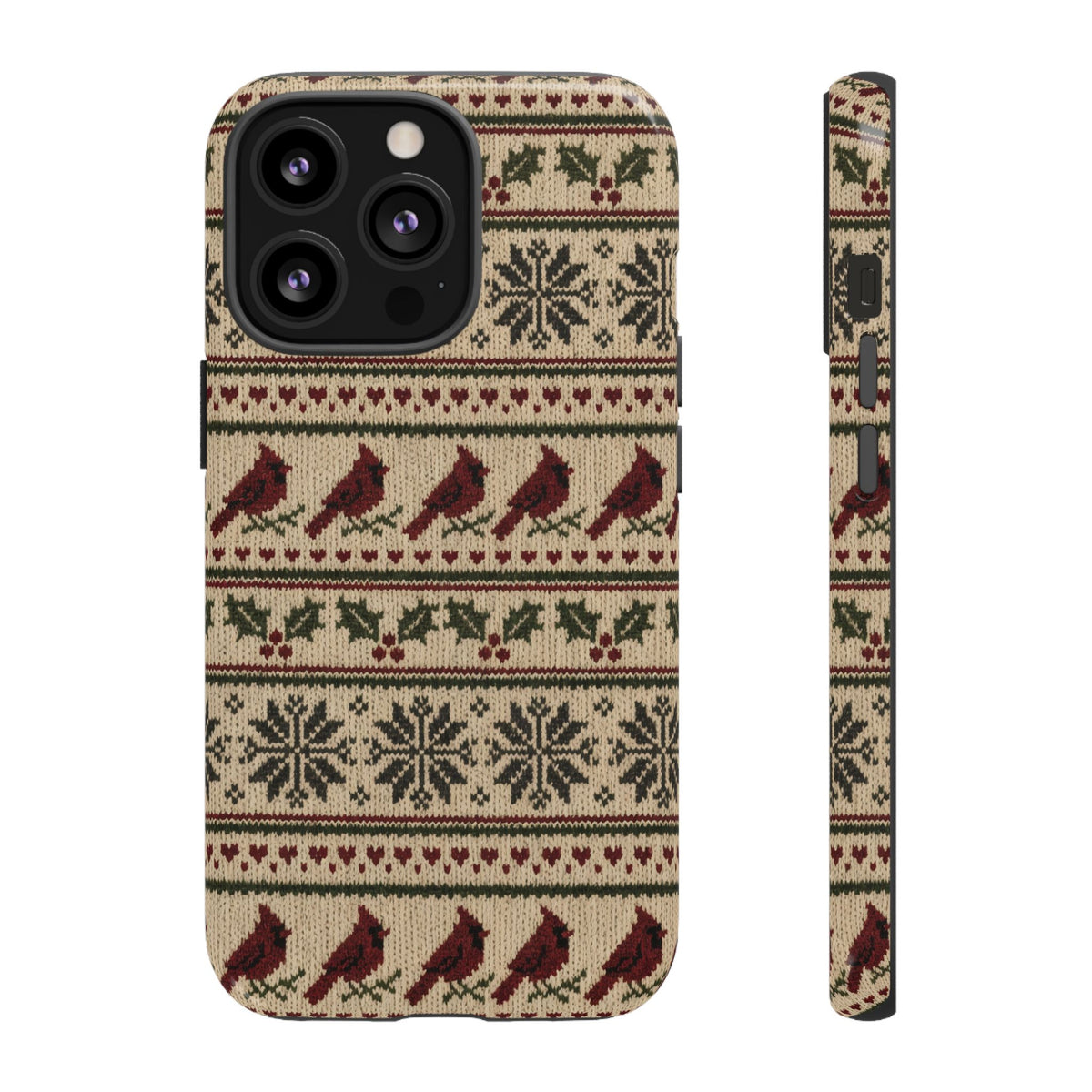 Fair Isle Cardinals Tough Case