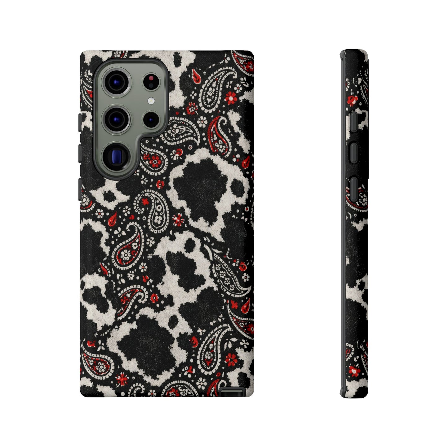 Paisley Cowhide Tough Case