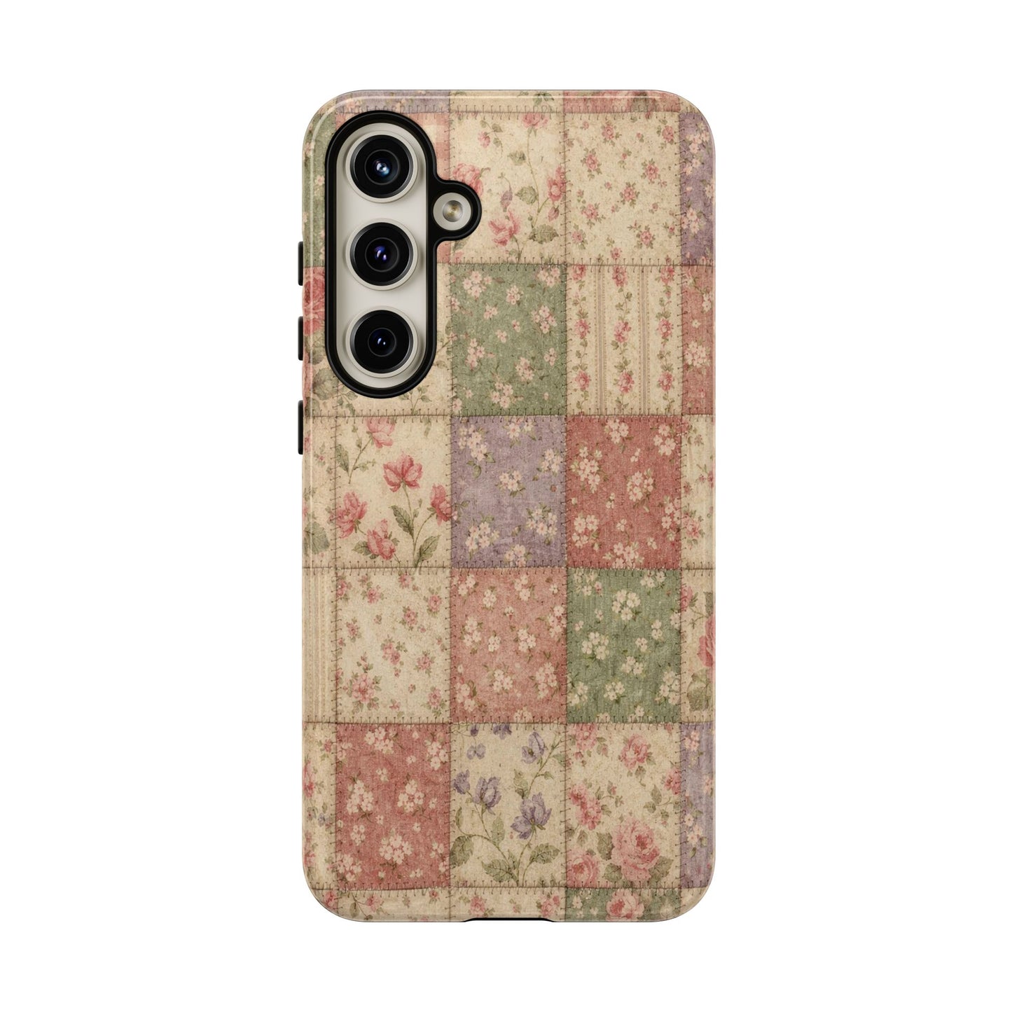 Pink Patchwork Tough Case