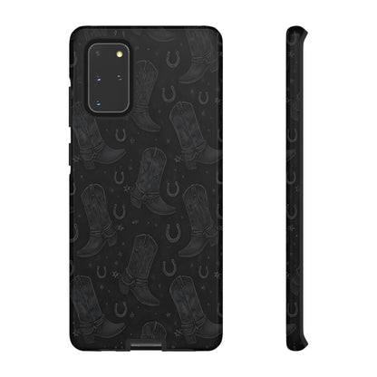 Western Noir Boots Tough Case