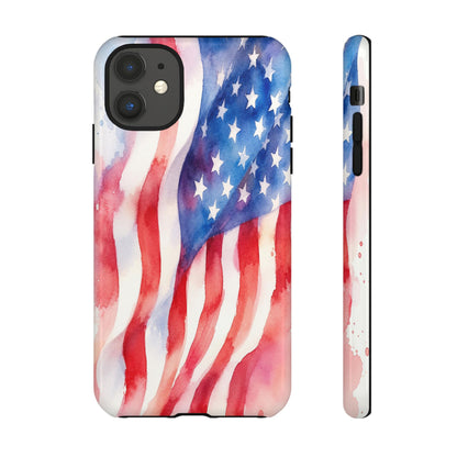 Watercolor Flag Tough Case
