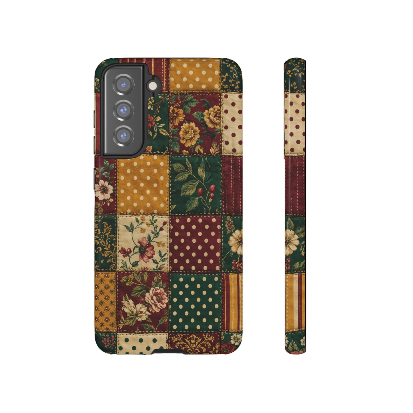 Jewel Tone Patchwork Tough Case