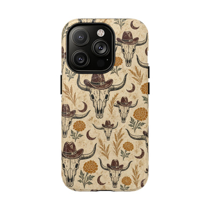 Marigold Skull Magnetic Case