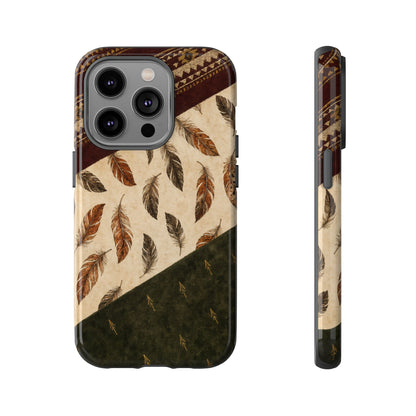 Feather Aztec Swaths Tough Case
