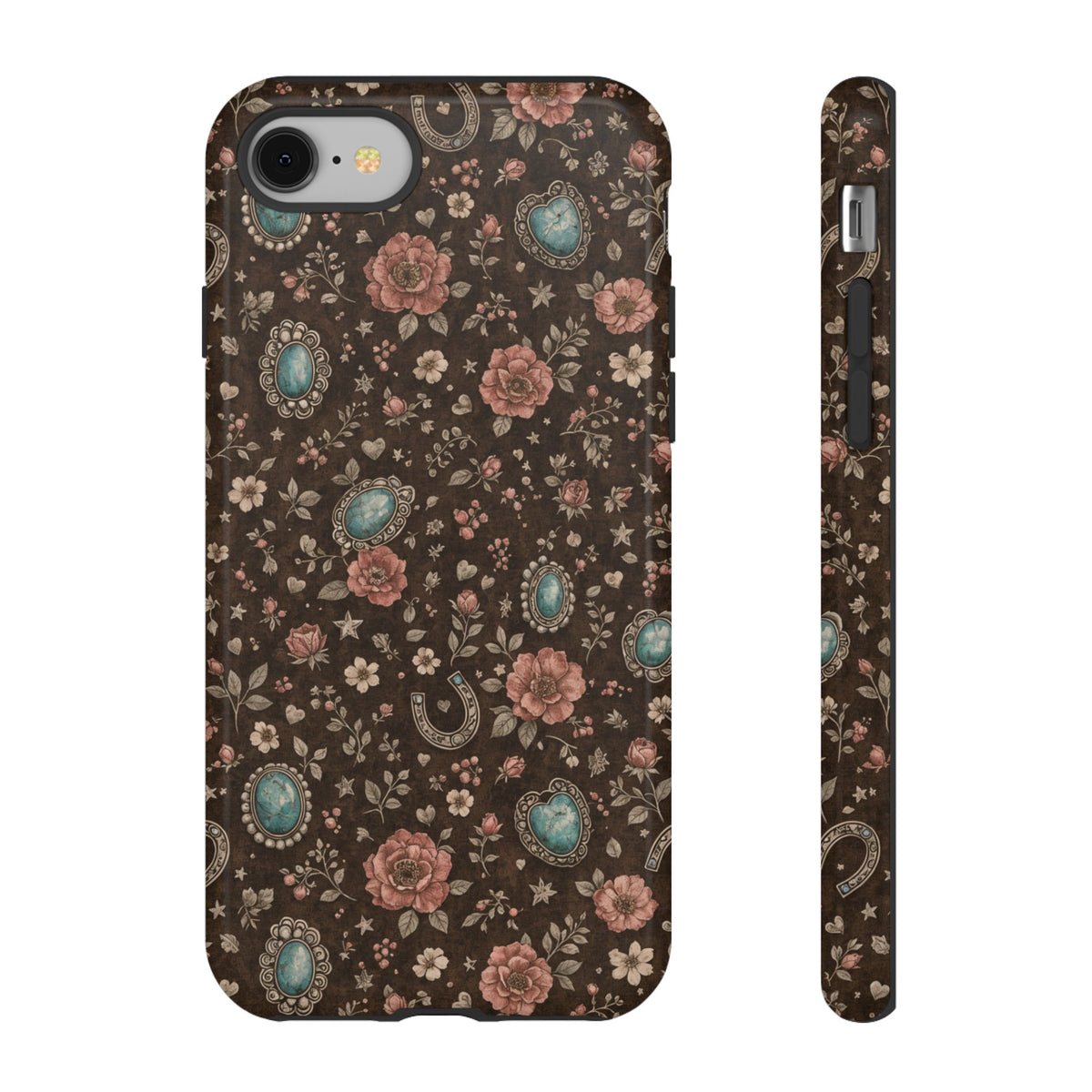 Turquoise Roses Tough Case