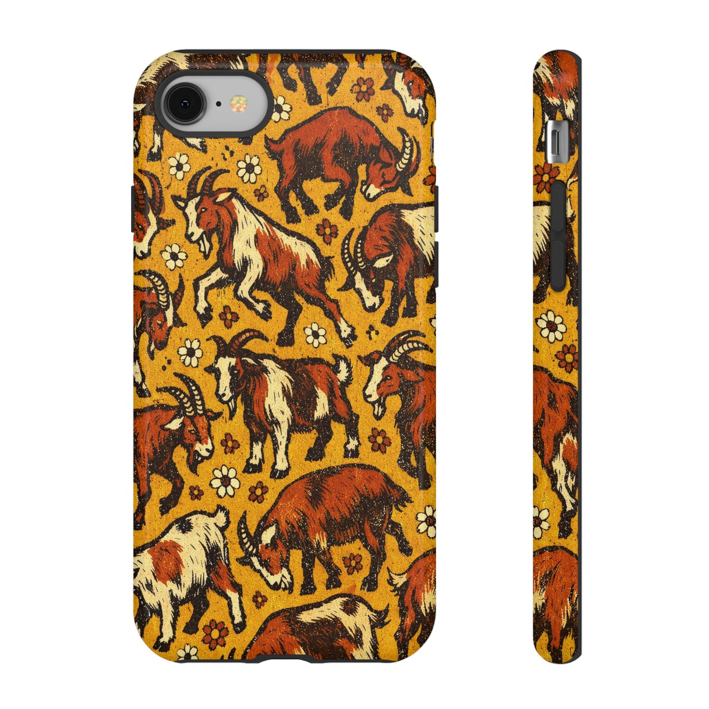 Retro Goats Tough Case