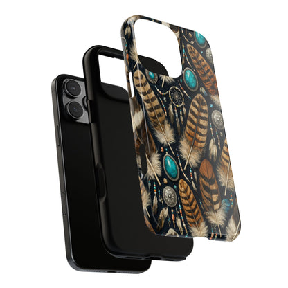 Southwest Feather Tough Case