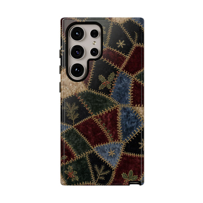 Winter Crazy Quilt Tough Case