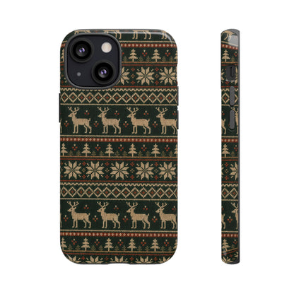 Fair Isle Deer Tough Case