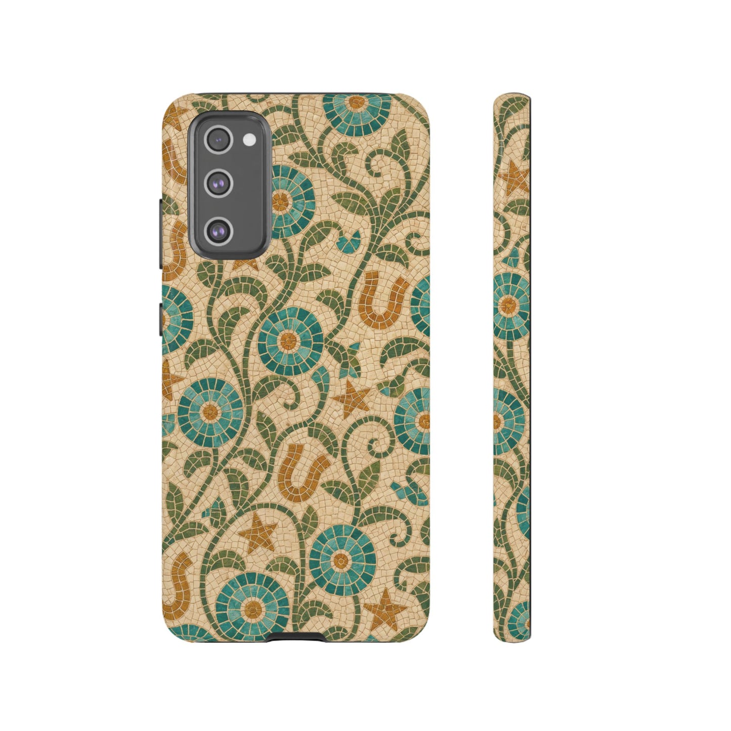 Turquoise Horseshoe Mosaic Tough Case