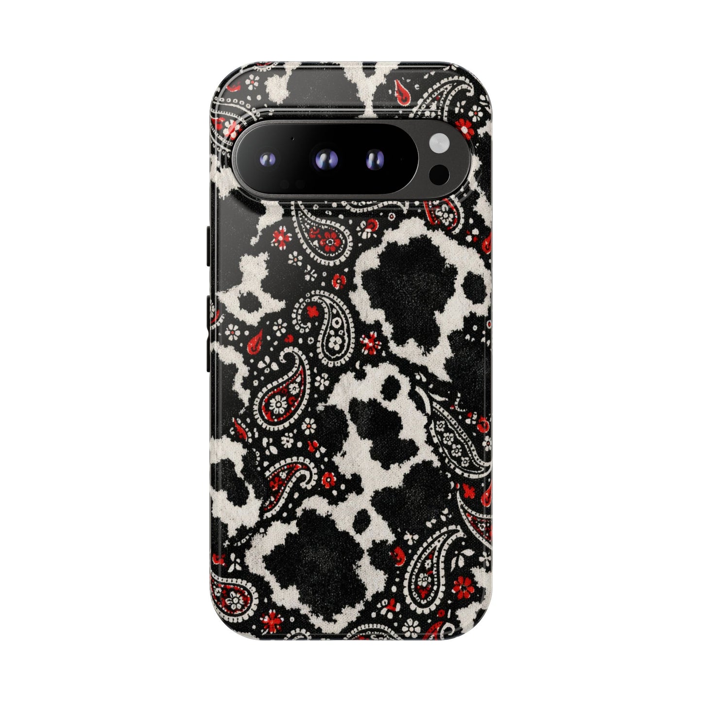 Paisley Cowhide Tough Case