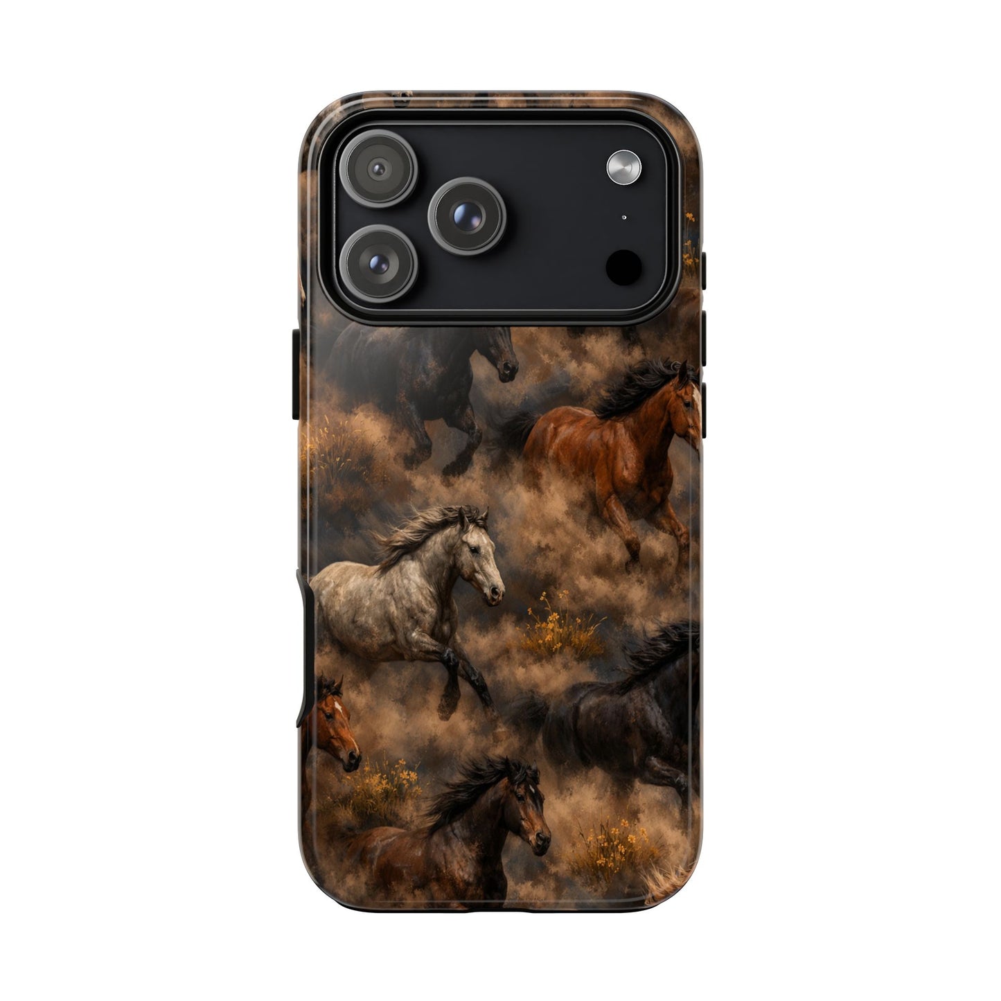 Running Horses Tough Case