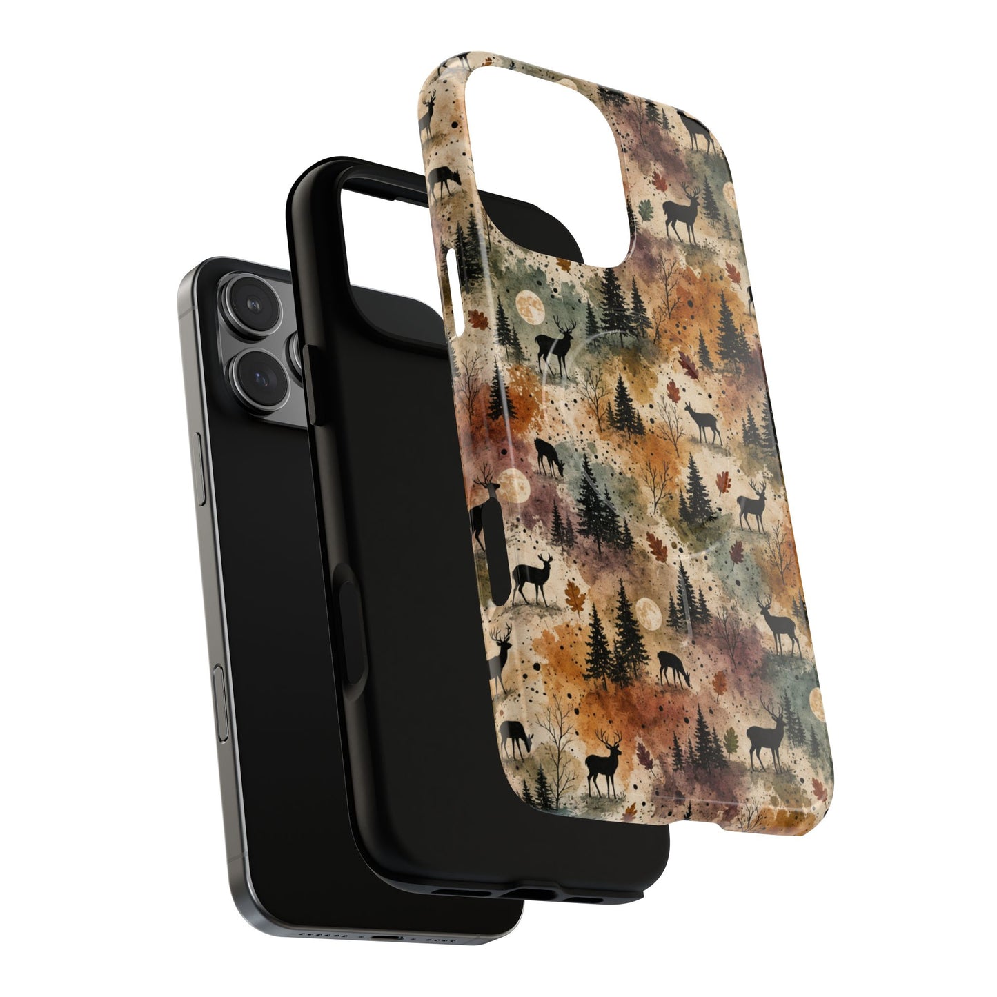 Woodland Splatter Magnetic Case