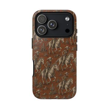 Skeleton Cowboy Ride Tough Case