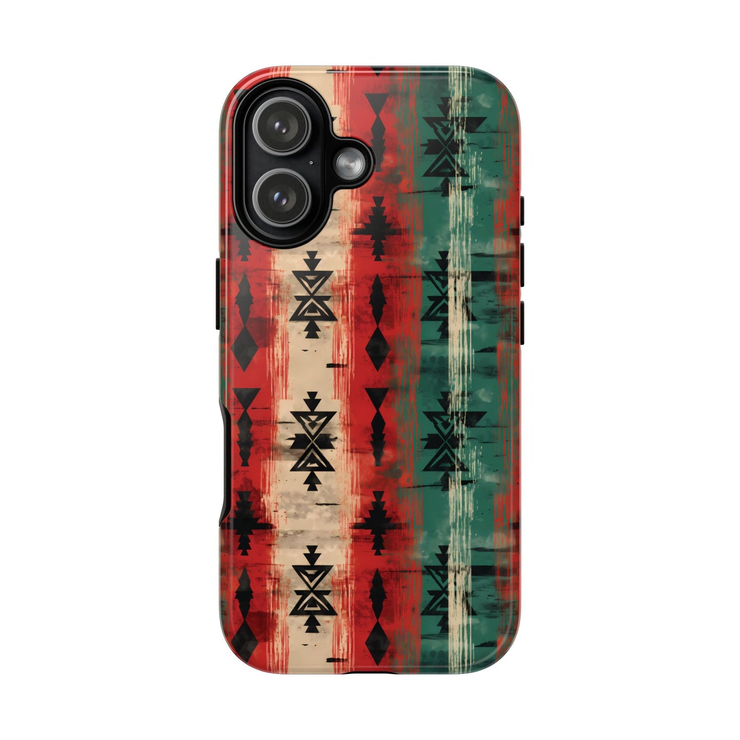 Christmas Grunge Aztec Tough Phone Case
